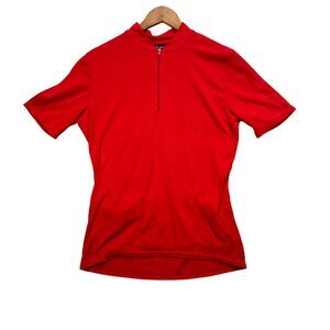 Performance US Cycling Teams Cycle Jersey Men's Red 80s Fuzzy Vintage Bike sz L